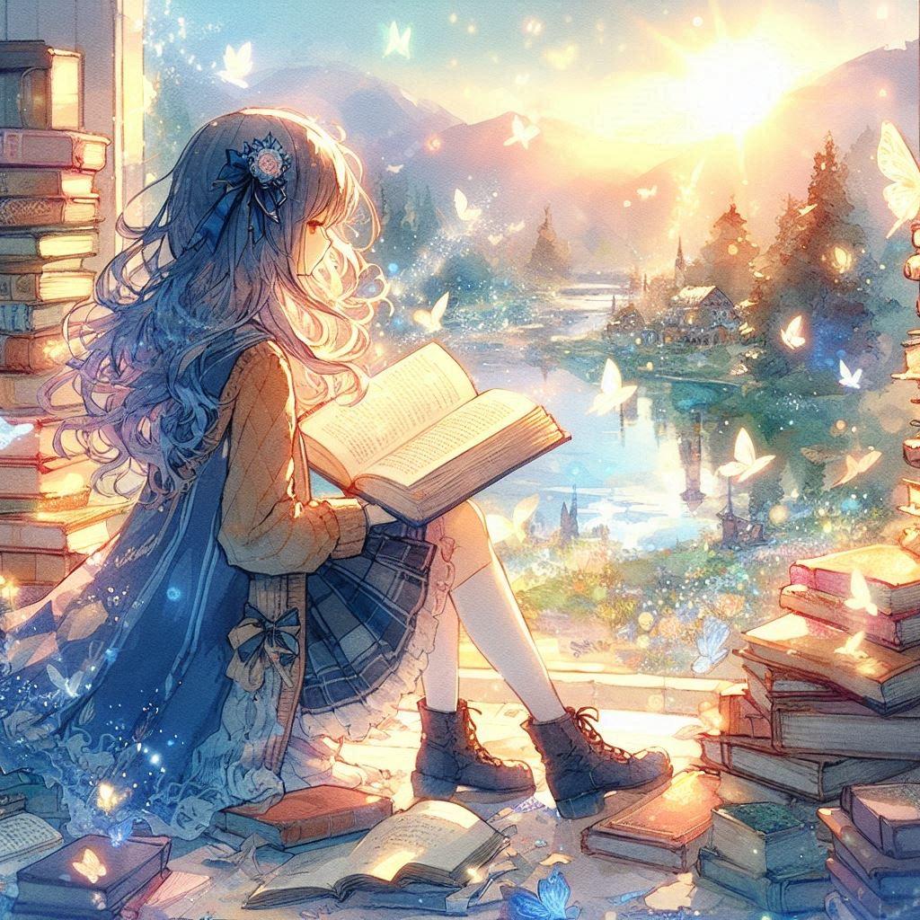 本の世界 | の人気AIイラスト・グラビア