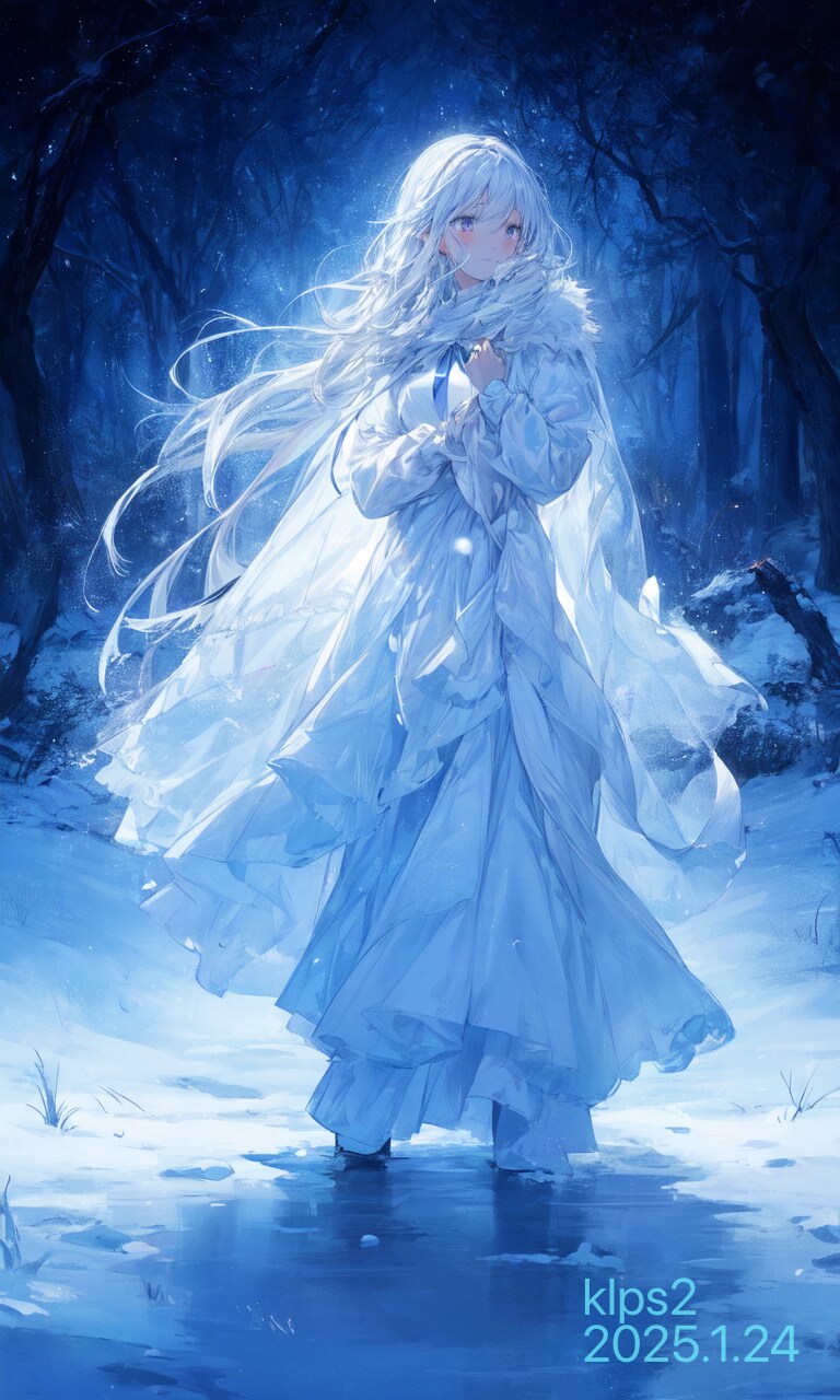 雪の少女 | の人気AIイラスト・グラビア