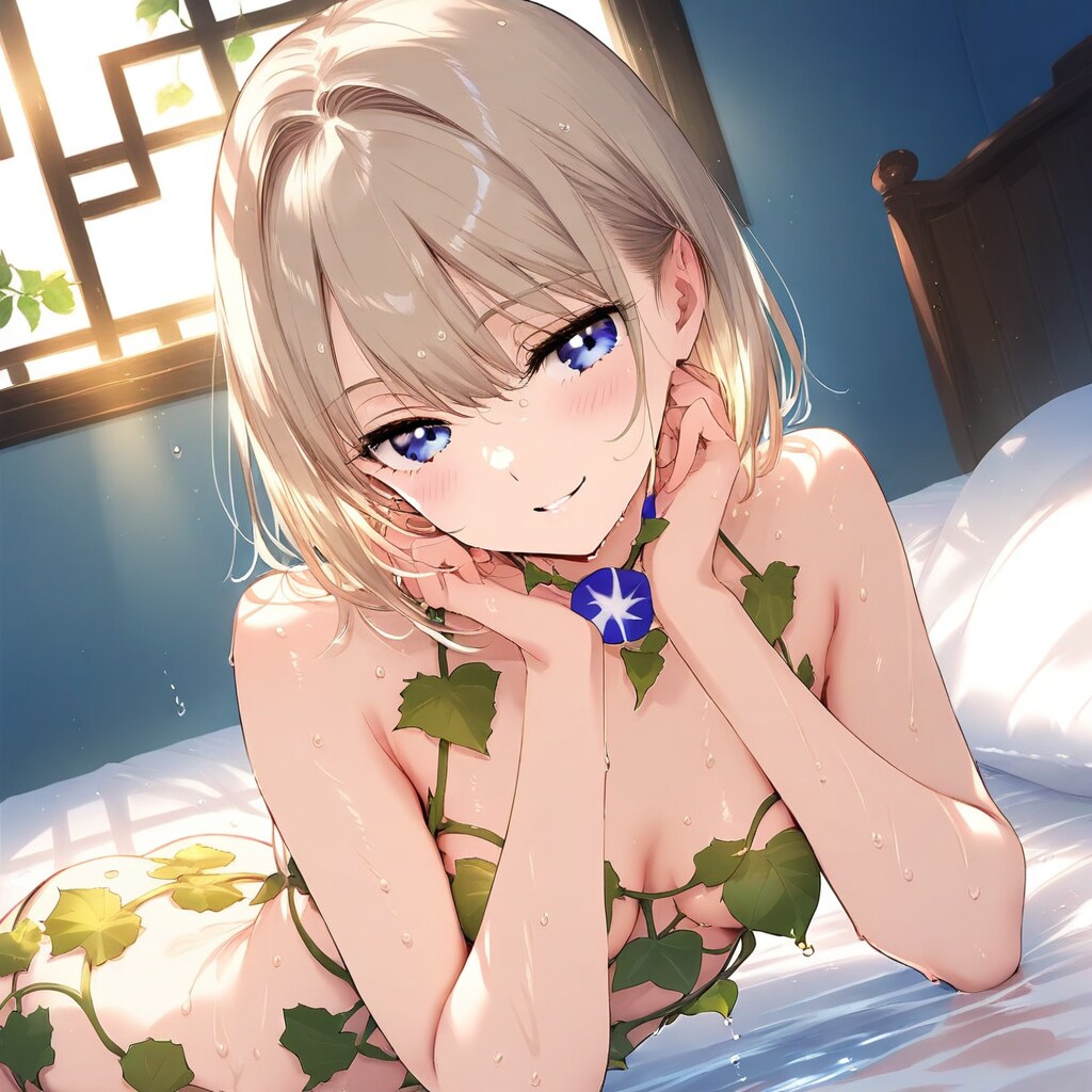 【アレンジ】蔦の水着＋朝顔