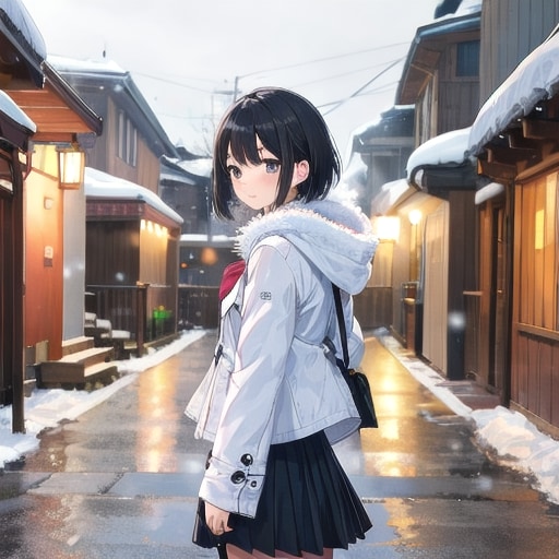 呼ばれて振り返る男の娘 | の人気AIイラスト・グラビア