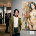 絵画とモデル 2枚目
