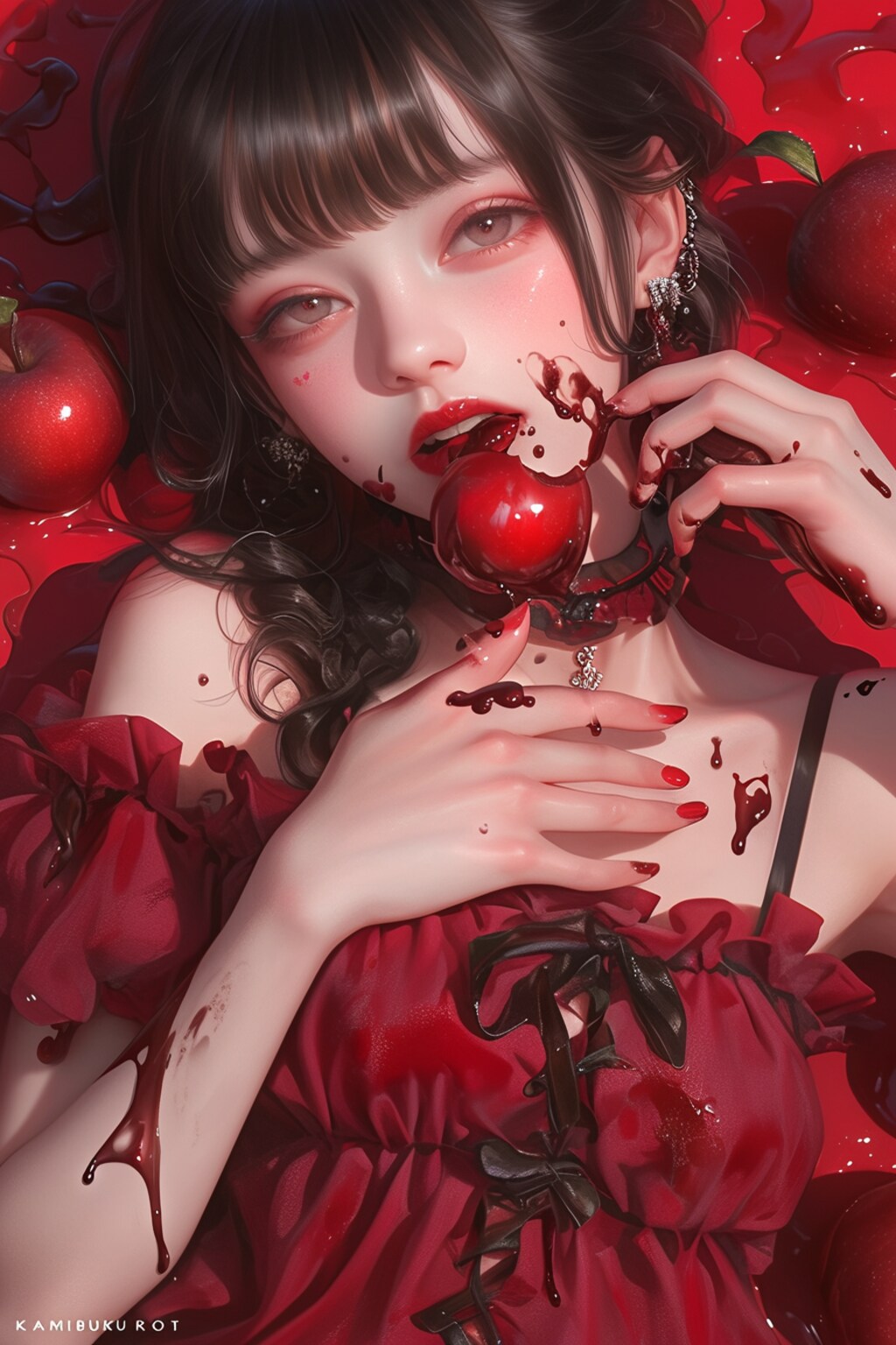 美女とチョコレート2