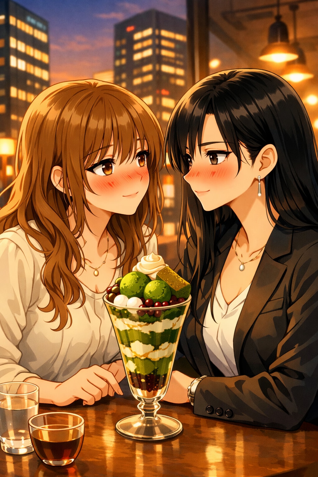 甘い‼️（パフェの日　01）
