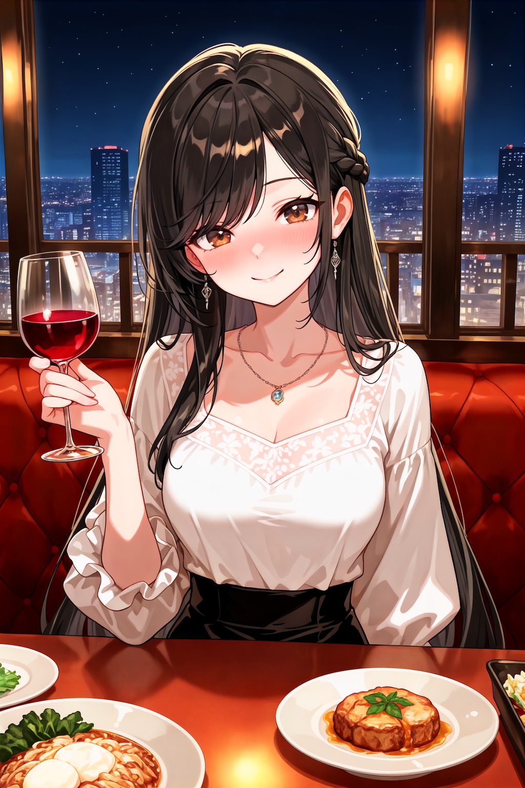 お酒も嗜む