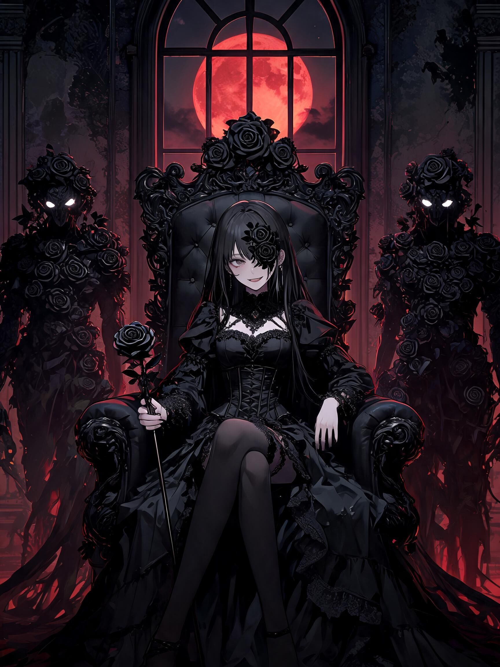 黒薔薇の魔女