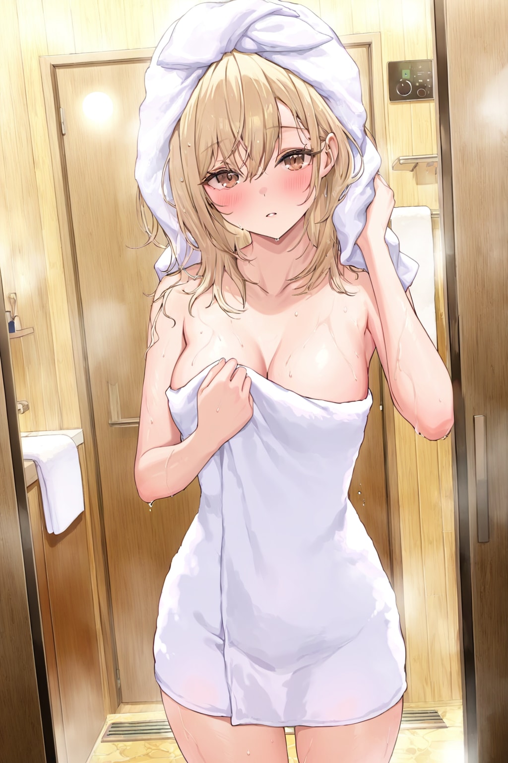 お風呂上がり