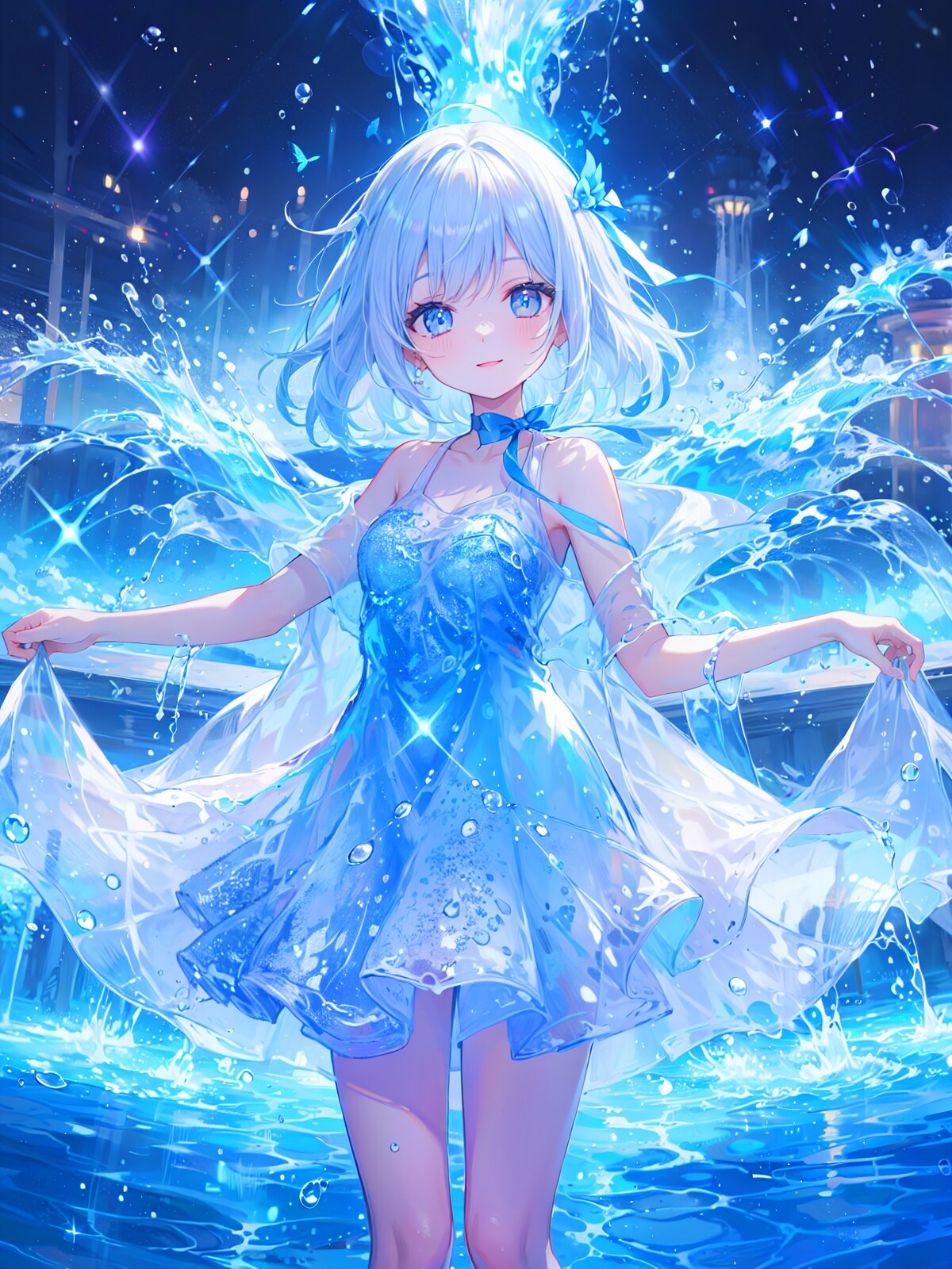 水のドレス