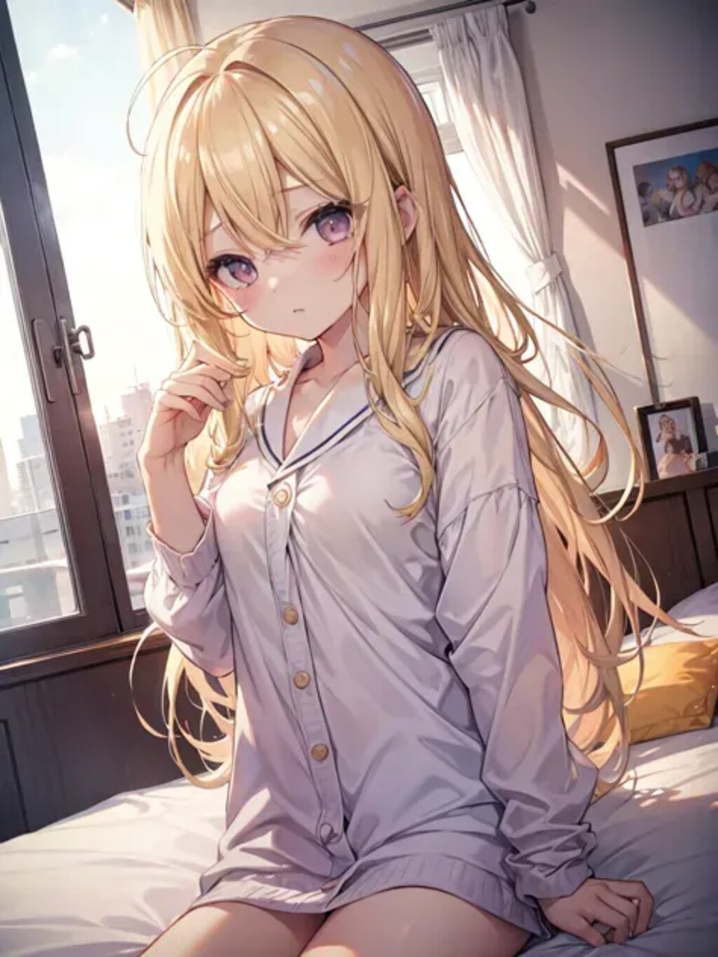 寢起き