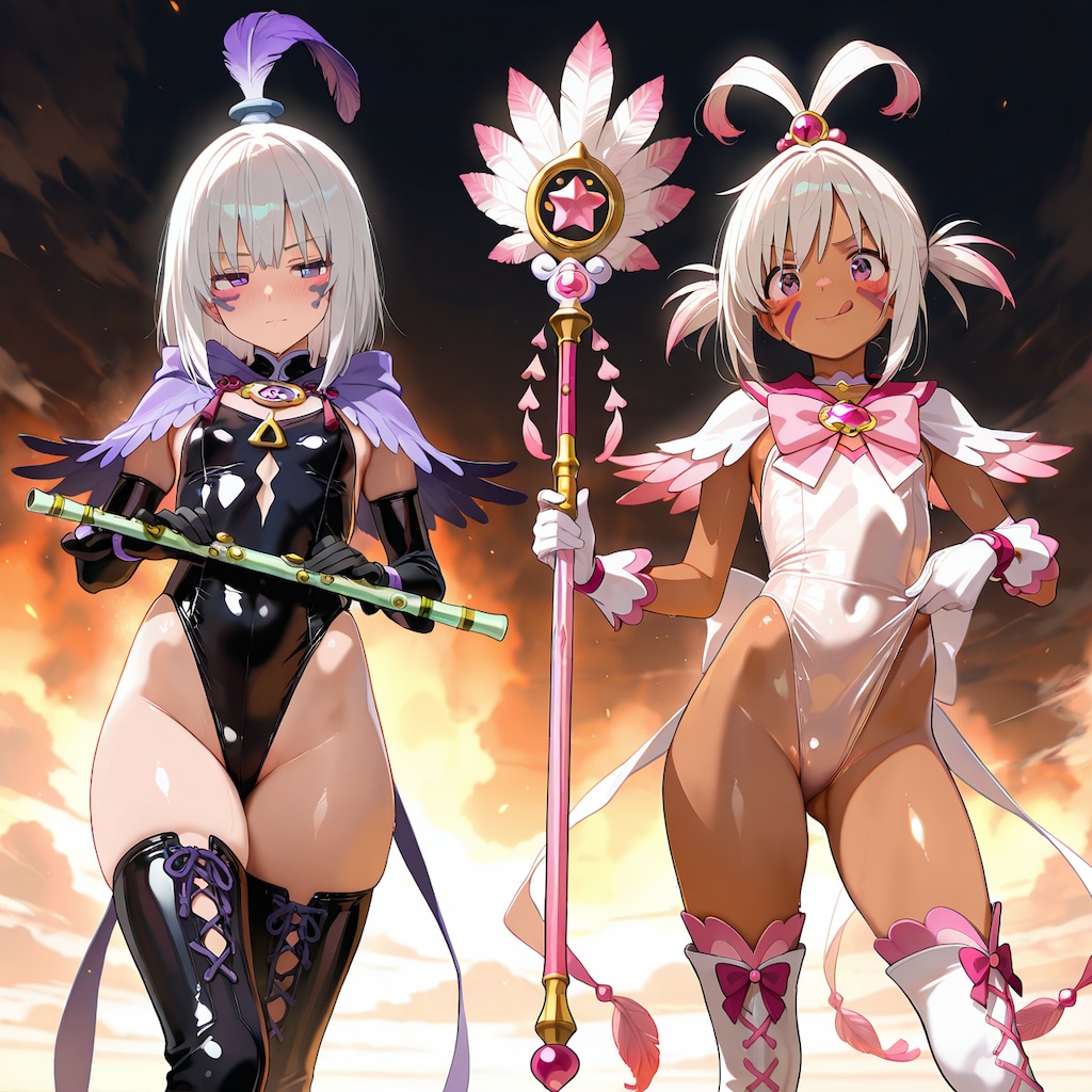 レオタード魔法少女 2
