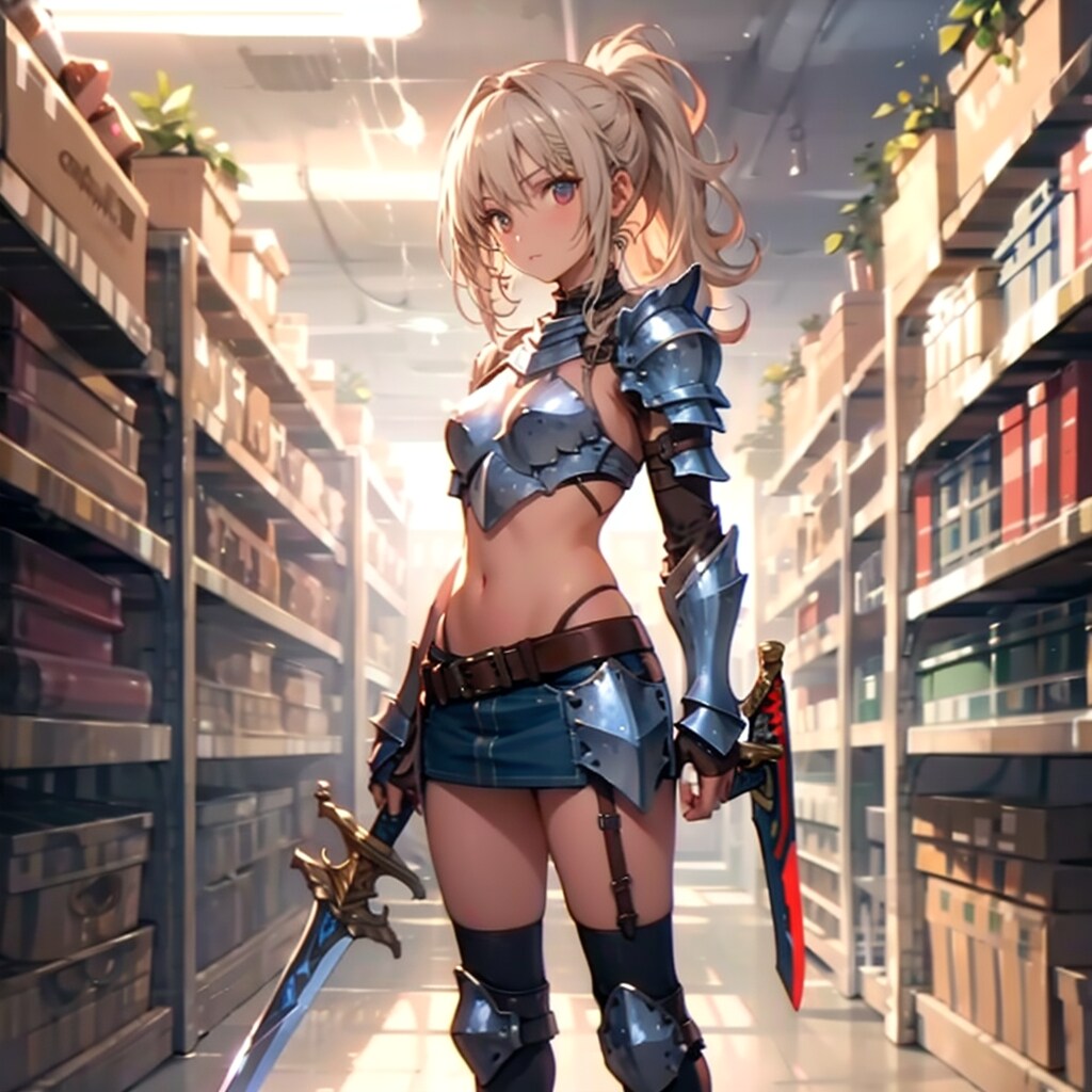 倉庫のガーディアン | の人気AIイラスト・グラビア