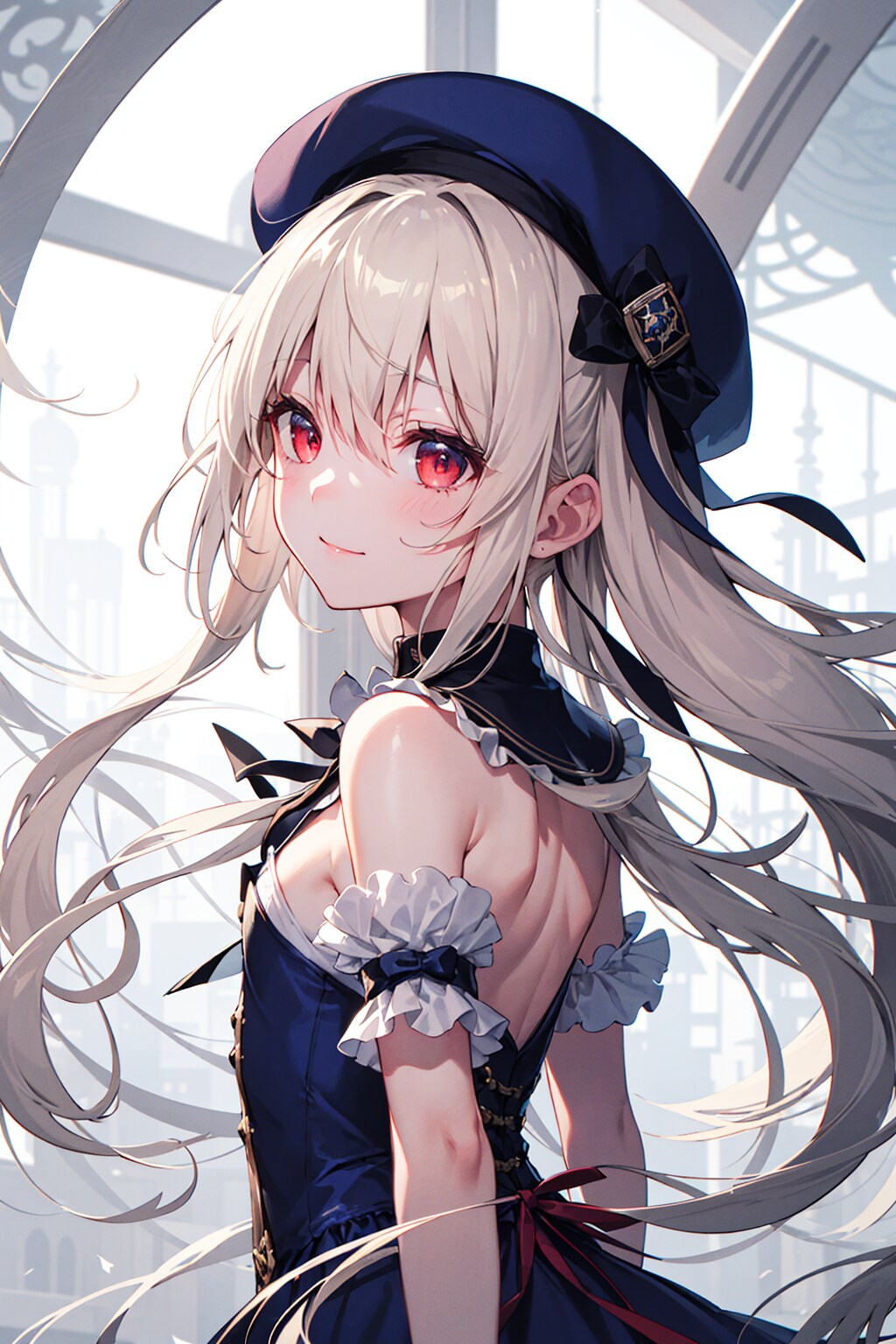 銀髪お嬢様