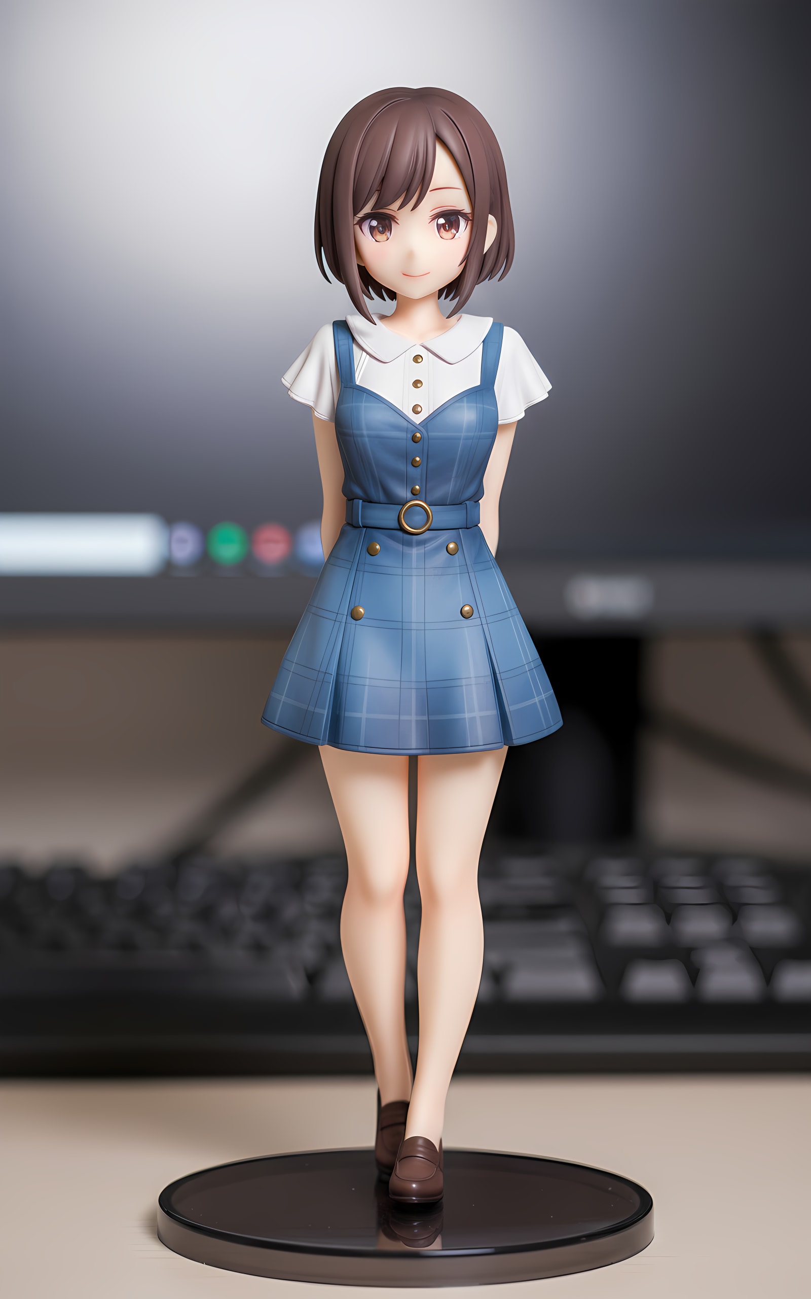 東雲絵名 フィギュア風 | の人気AIイラスト・グラビア