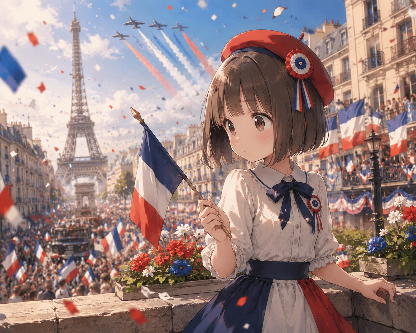 今日はフランス革命記念日