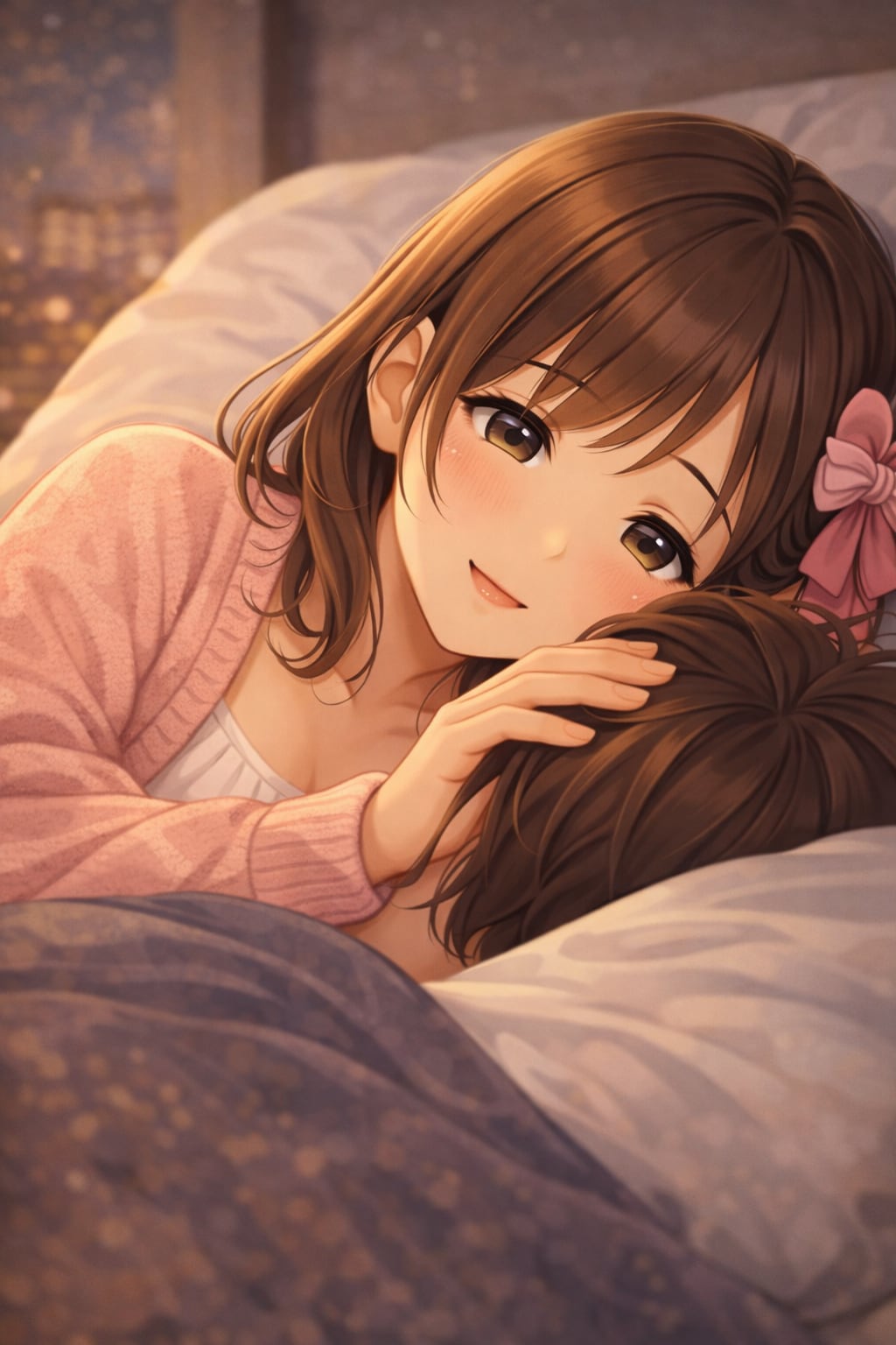 「今日は、何も考えなくていいよ。」 ― 彼女のぬくもりに包まれる夜 ―