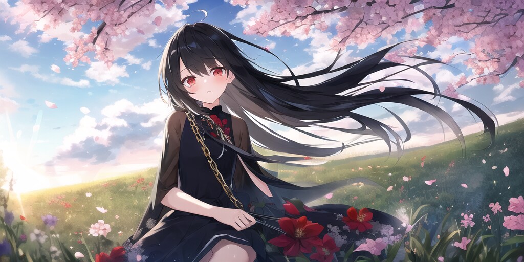 Rotäugiges Kettengirl in der regnerischen Wildnis Epilog