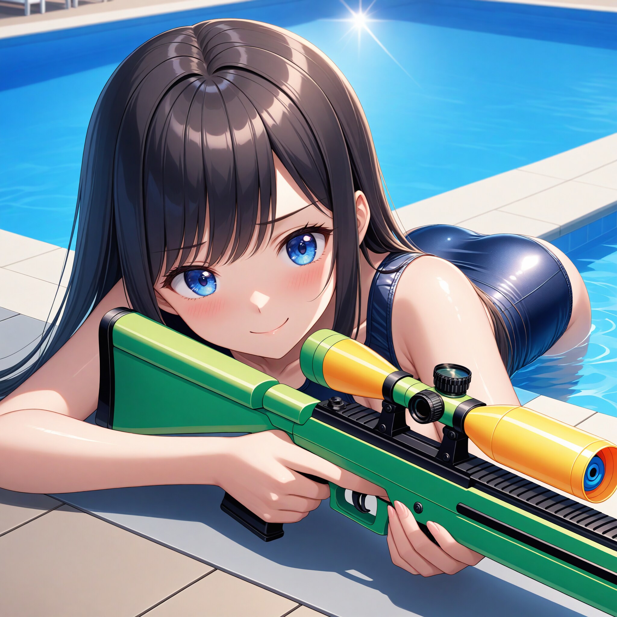 ライフル型水鉄砲