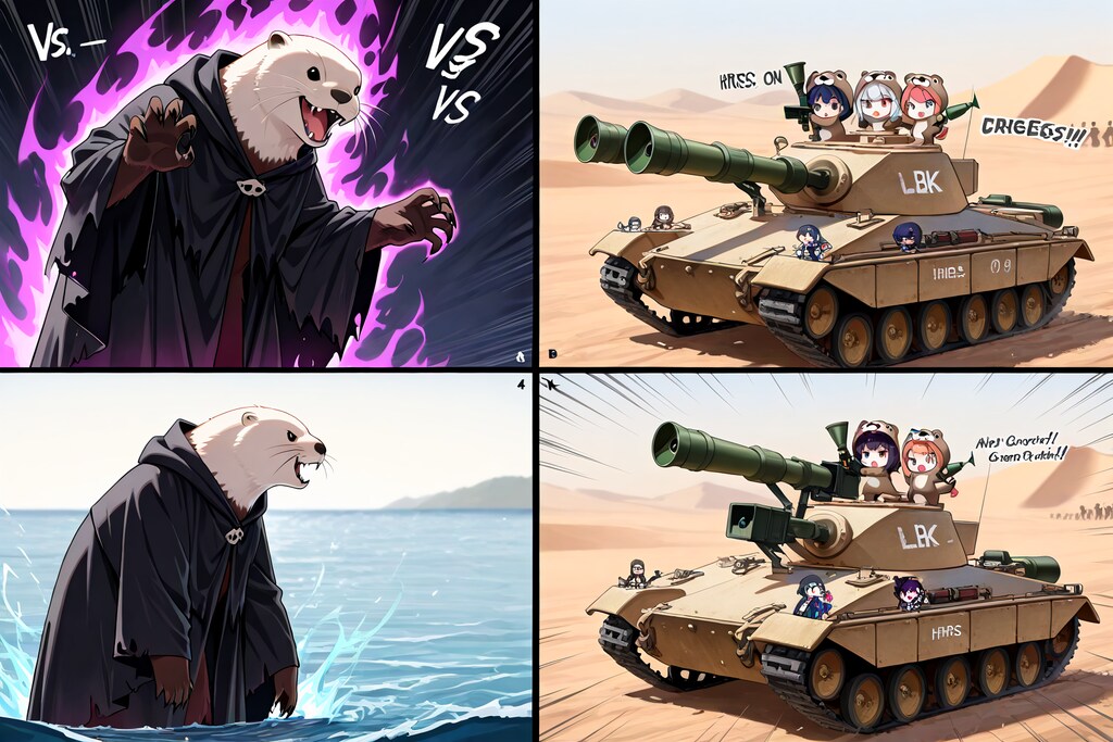 【対決】魔王ラッコvsラッコ陸軍