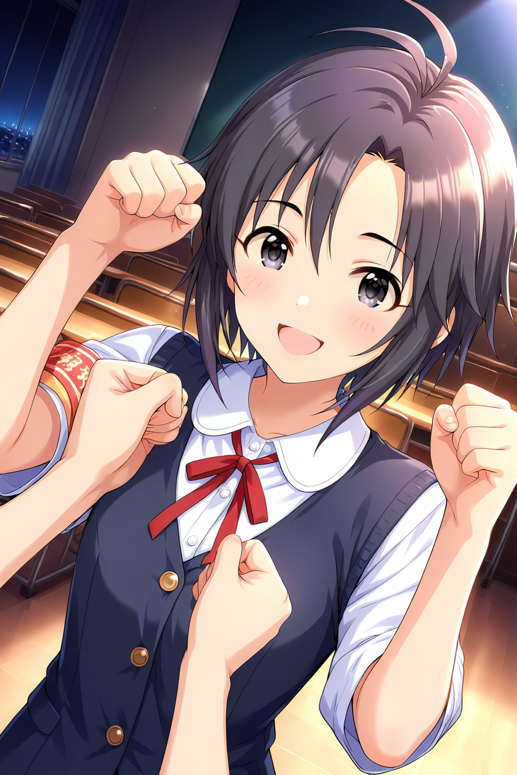 菊池真だよ、「今週の応援団は、僕に任せてね・・・みんなで頑張ろう！」