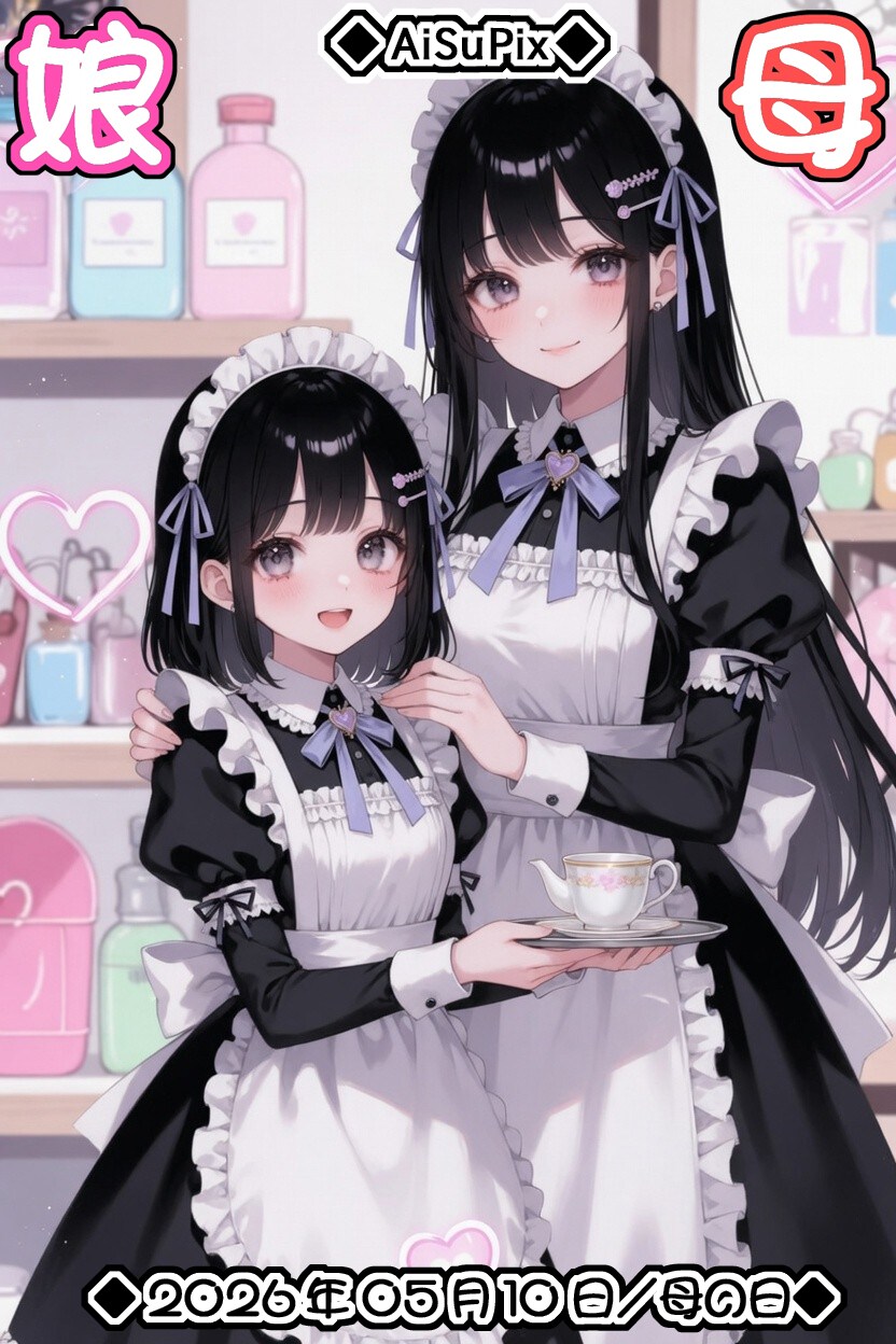 💙AiSuPix／可愛い母娘ちゃん💙