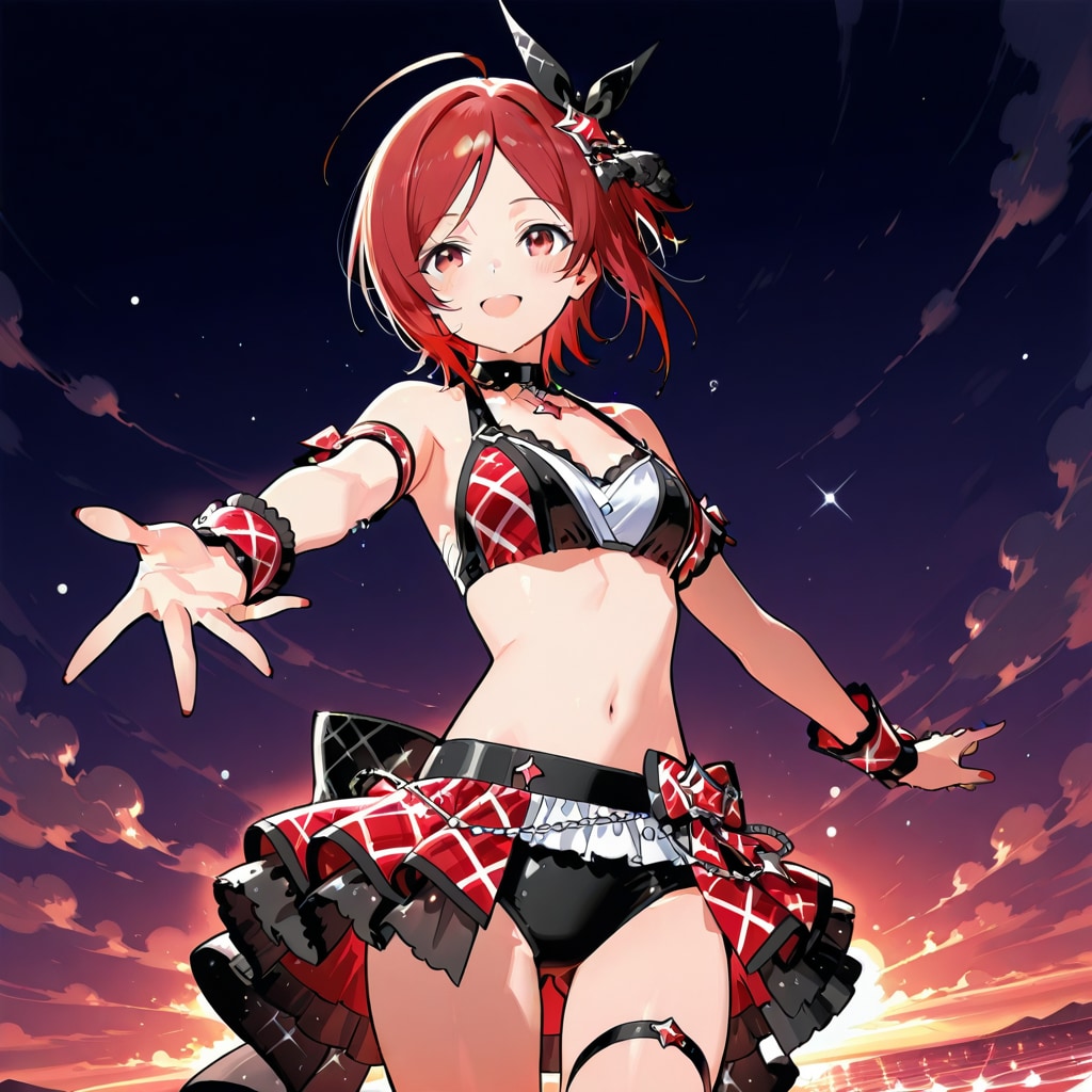 アイドル赤髪ちゃん
