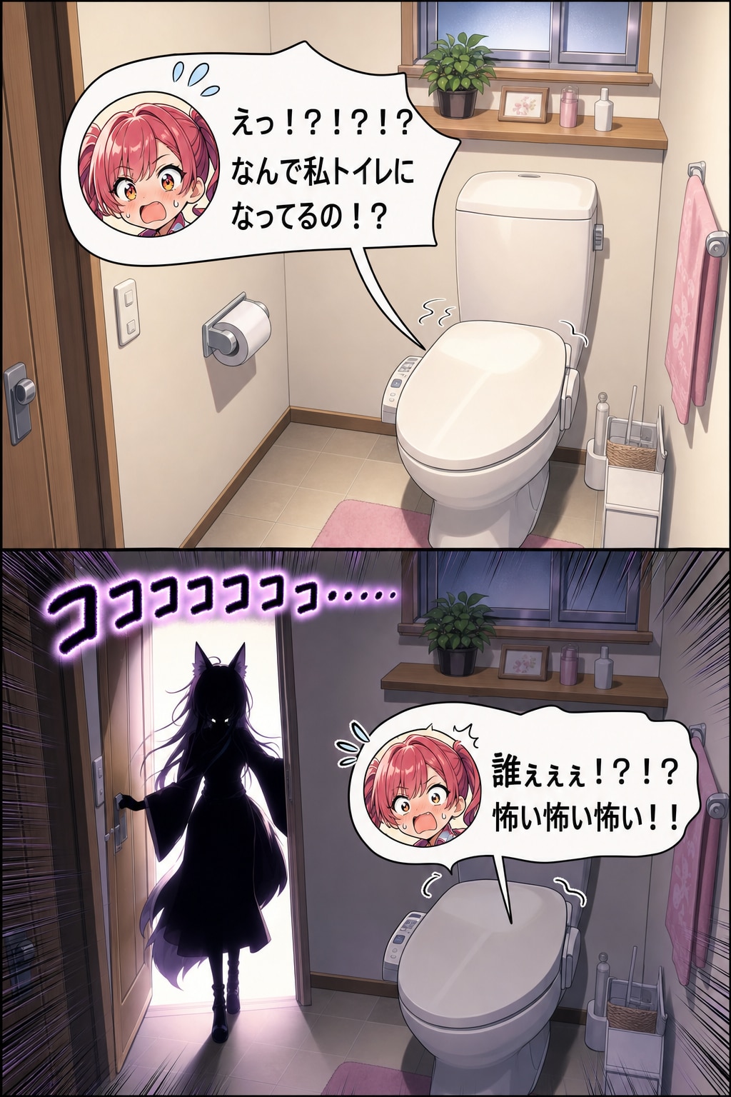 ある日突然便器ですかー