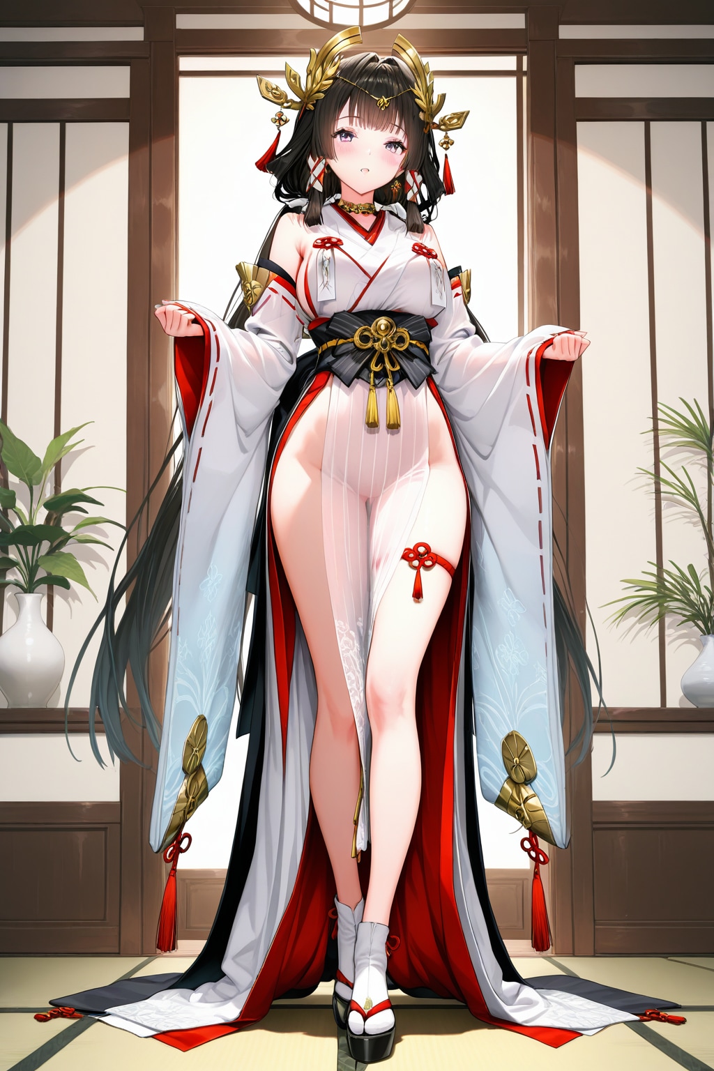 これから異形の神に捧げられる巫女
