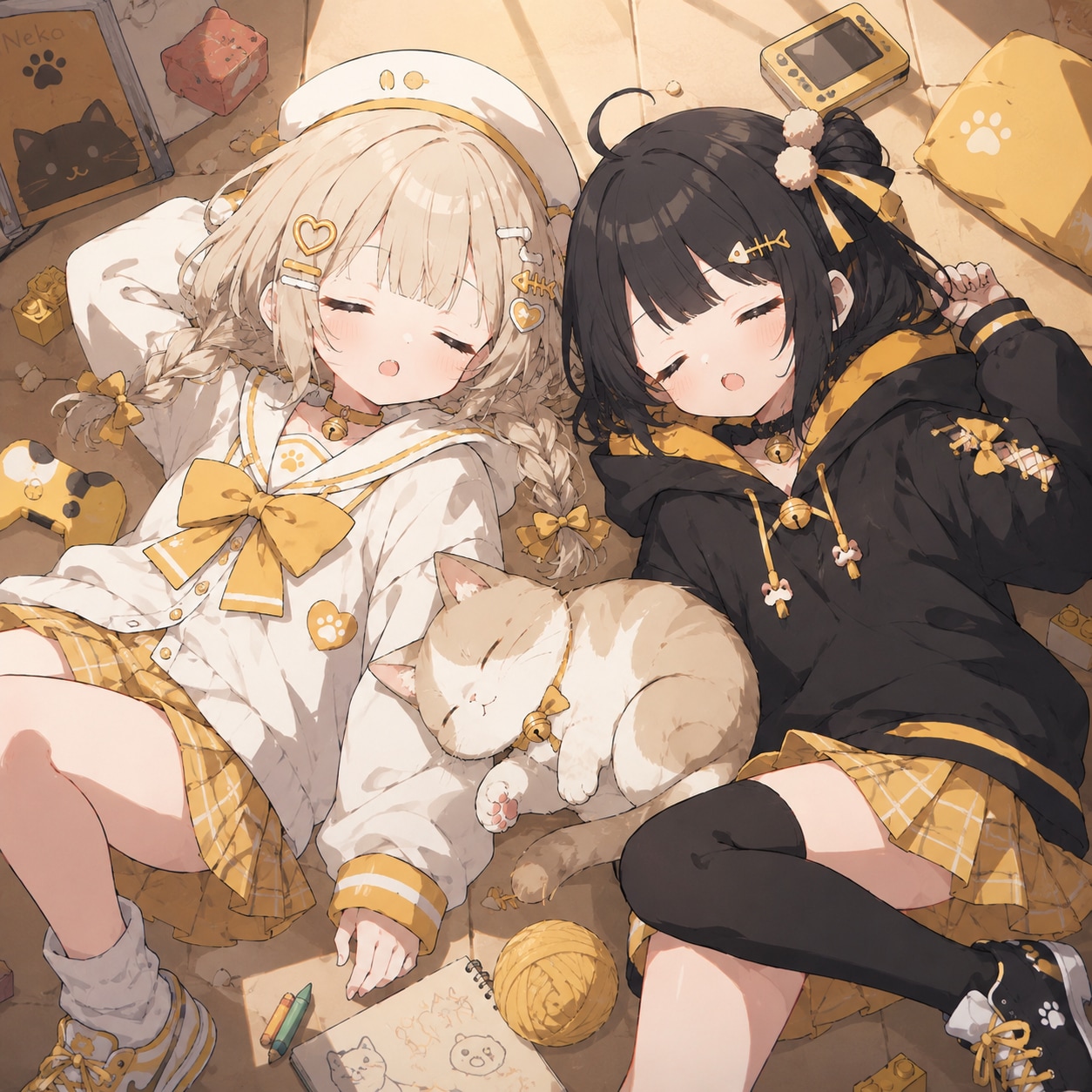 寝ちゃった
