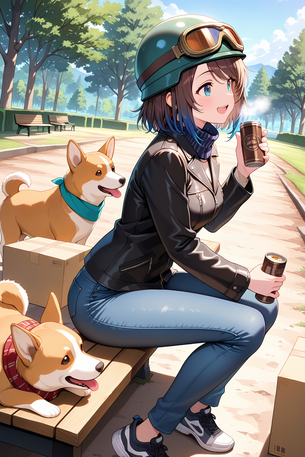 ちょっと一息 | の人気AIイラスト・グラビア