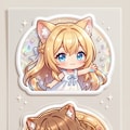 ミミ＆ルルのぷっくりシール☆ 2枚目