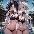 透けた服から覗く肌 4枚目