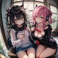 透けた服から覗く肌 9枚目