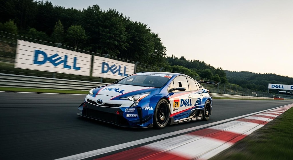DELLプリウスレーシングカー