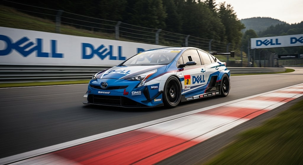 DELLプリウスレーシングカー