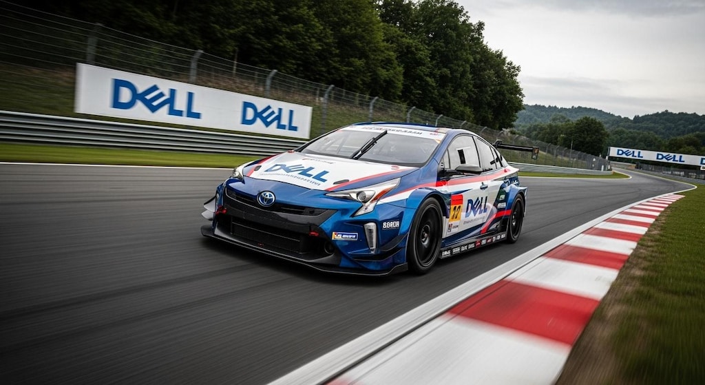 DELLプリウスレーシングカー