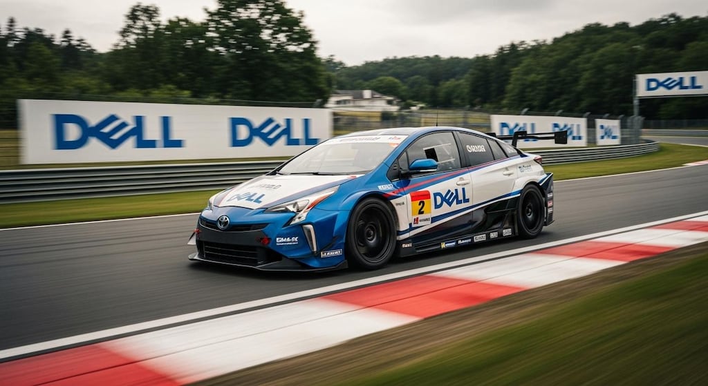 DELLプリウスレーシングカー