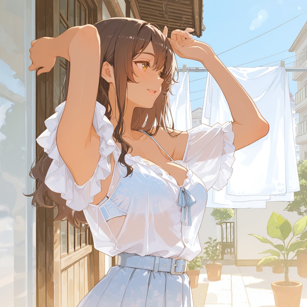 今日もいい天気ね♡