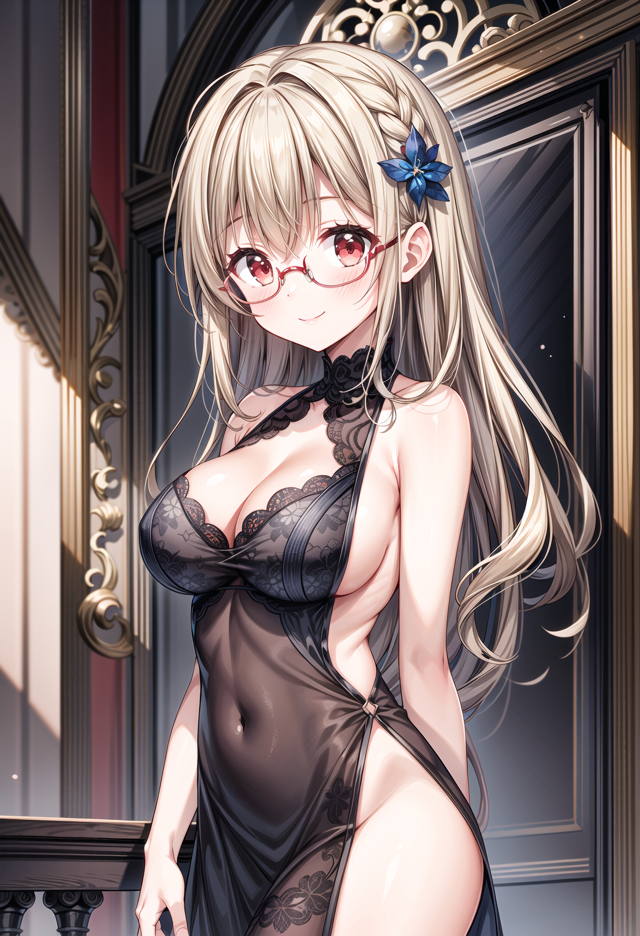 金髪お姉ちゃん・ナイトドレス