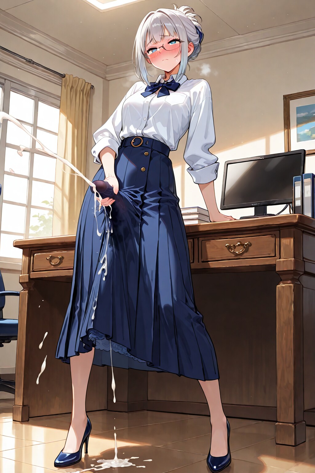 Tsuyumine Saeri becomes a futa