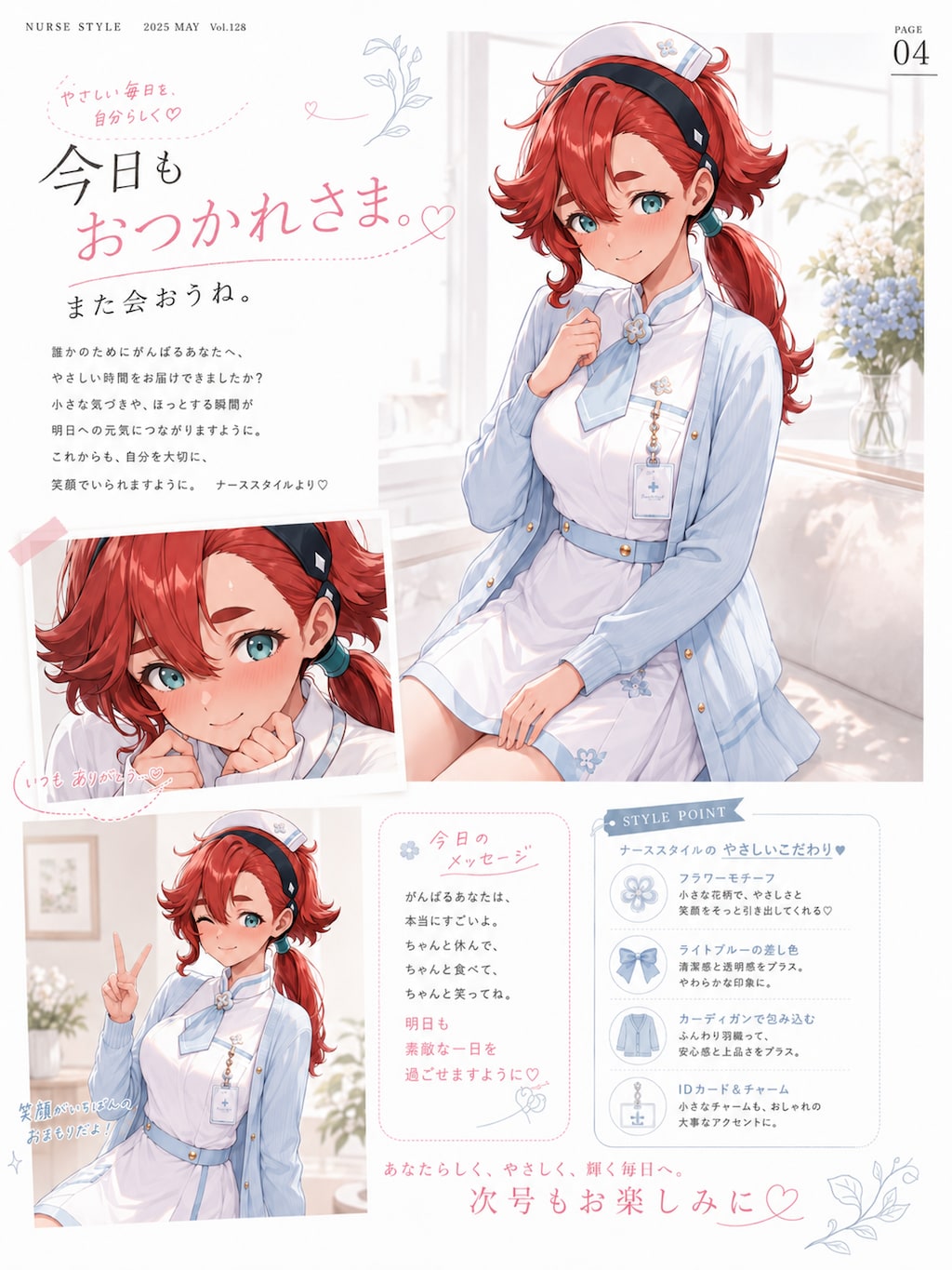 ナース服スタイル