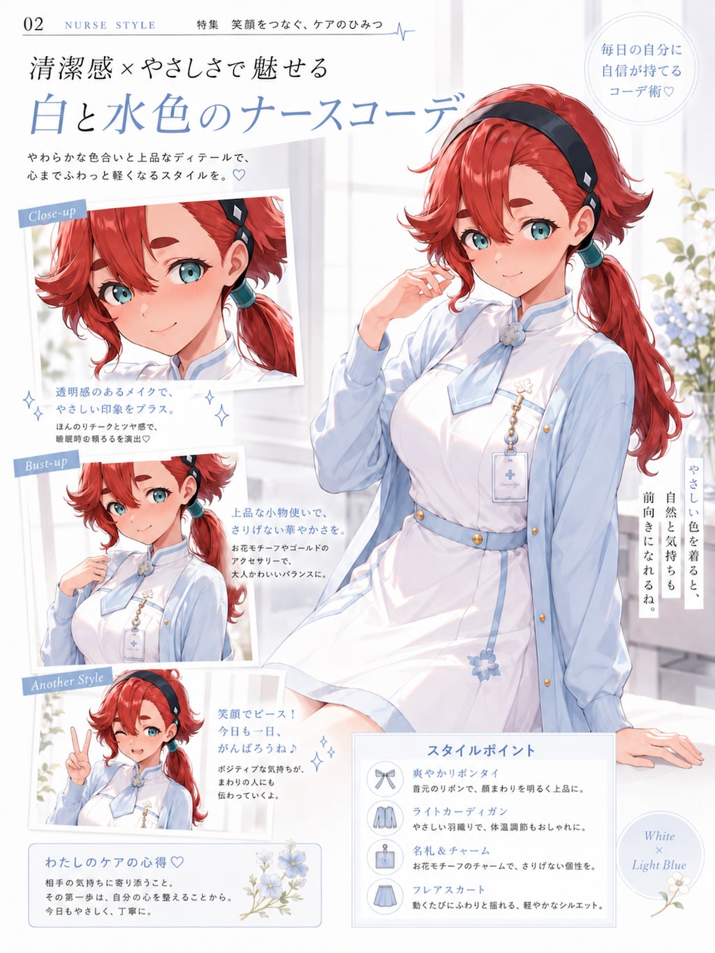 ナース服スタイル