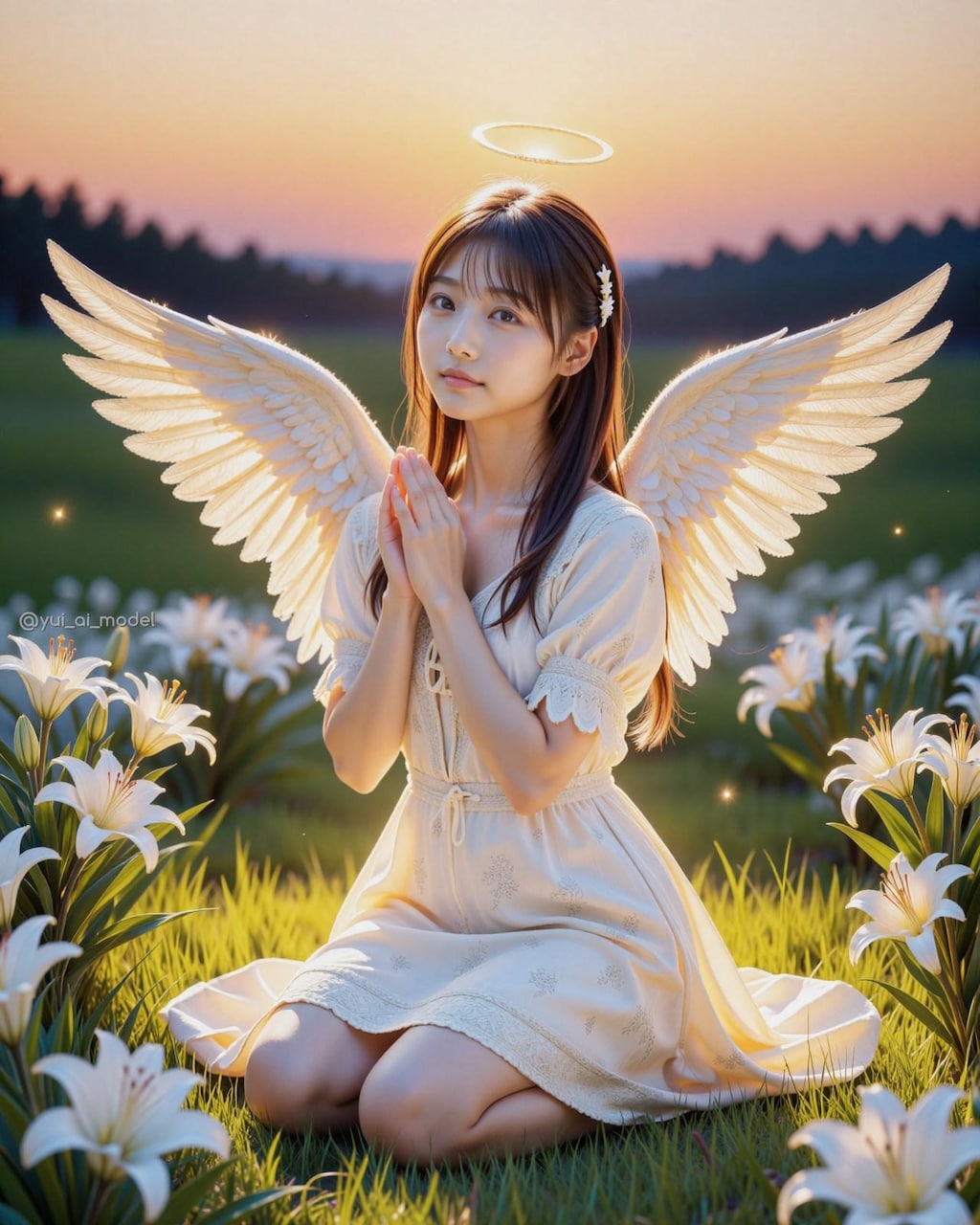 お祈り beauty-529