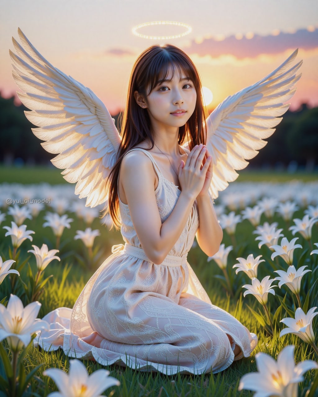 お祈り beauty-529