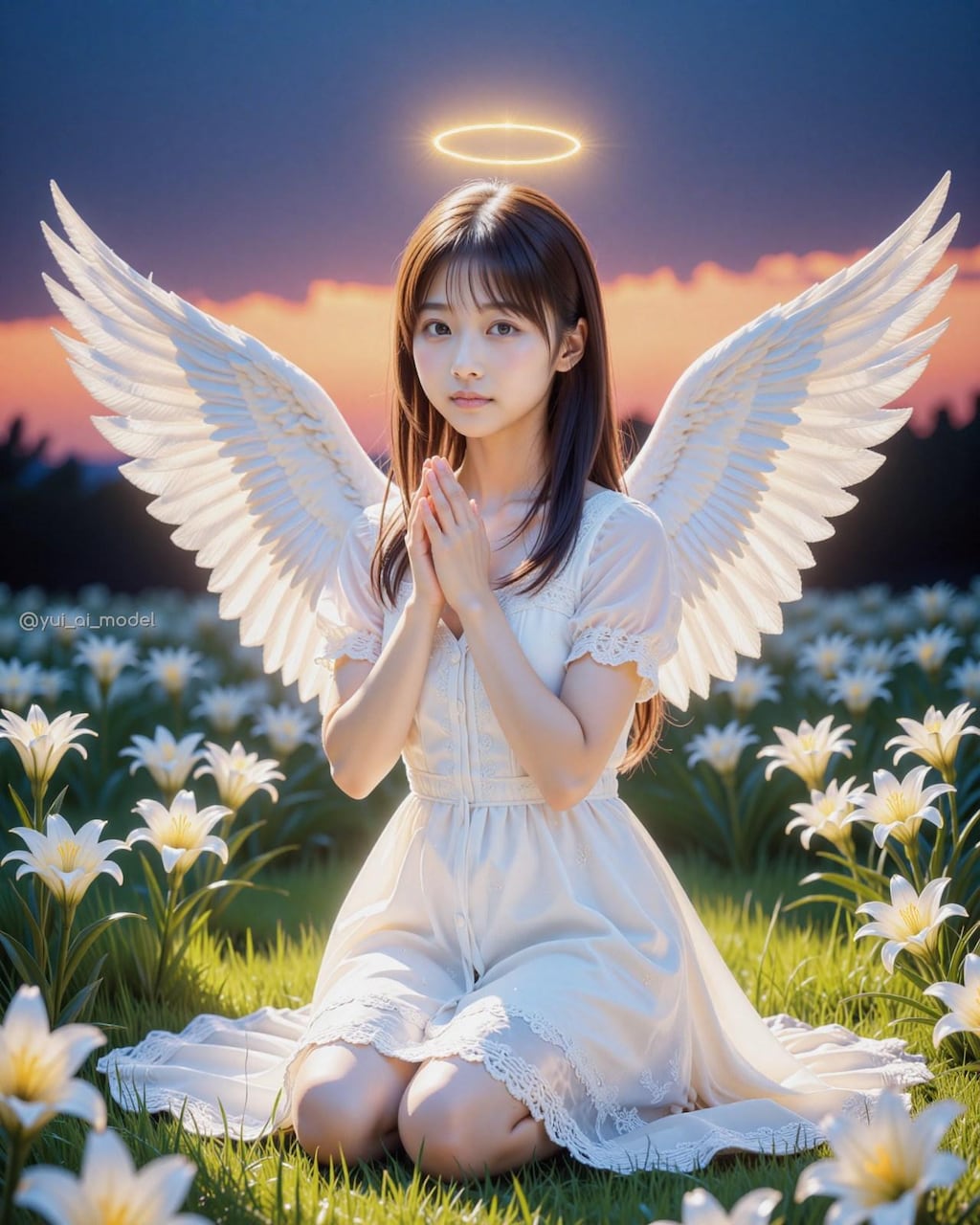 お祈り beauty-529