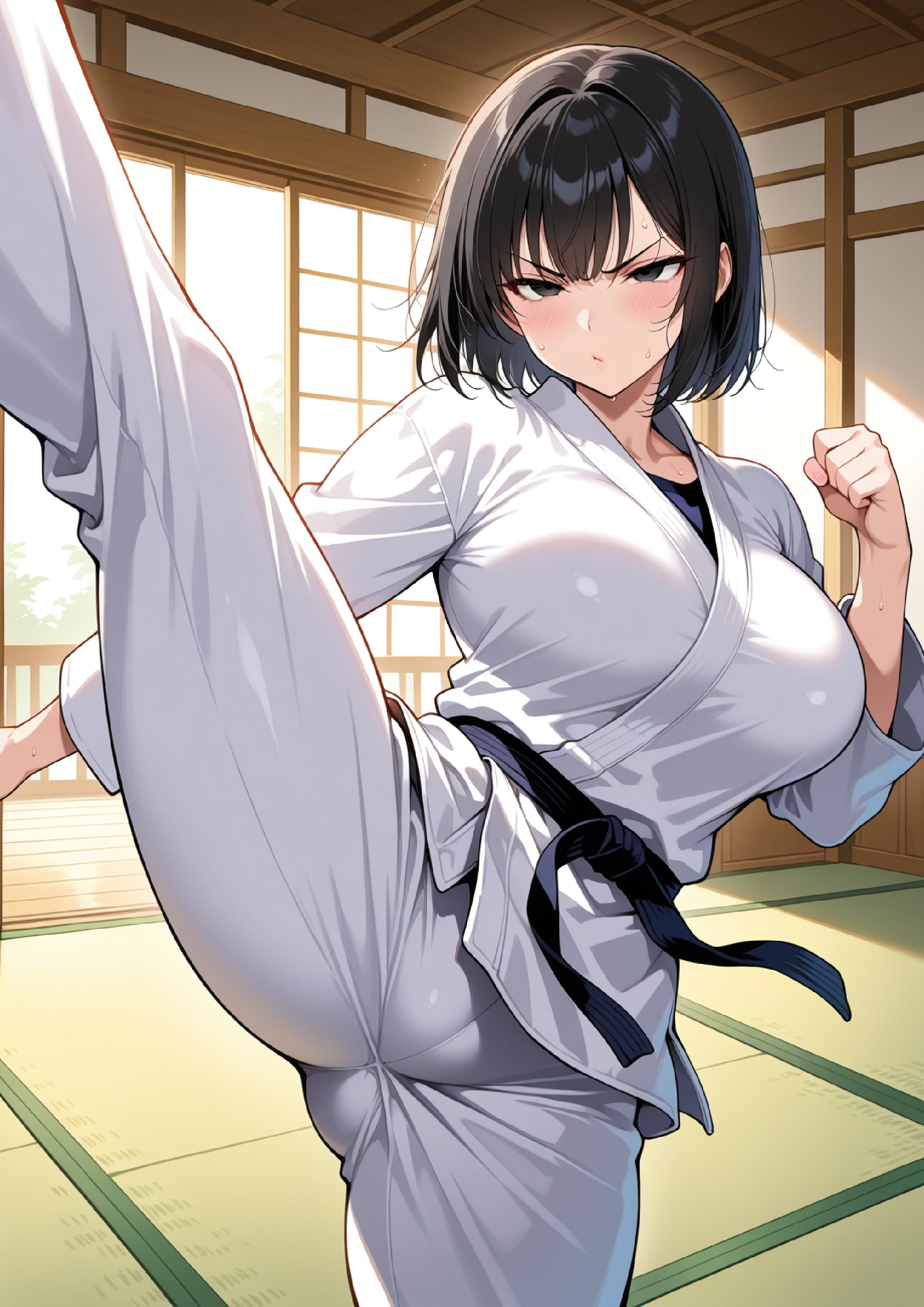 🥋次回作案🥋おじさん達に辱められたい巨乳格闘女子