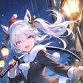 ブラックサンタクロース(剣士少女)悪い子はお仕置き！ 4枚目