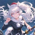 ブラックサンタクロース(剣士少女)悪い子はお仕置き！ 2枚目