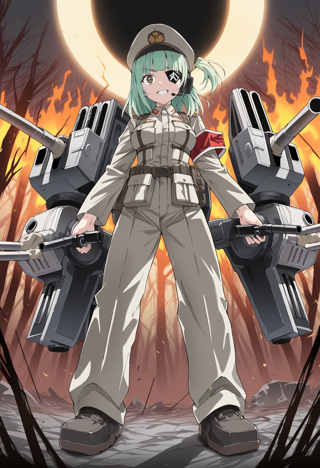 『九十式よもぎ/第90BR小隊→夜戦3』【ニャンノ世界】