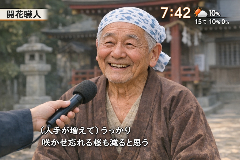 本日のニュース。10