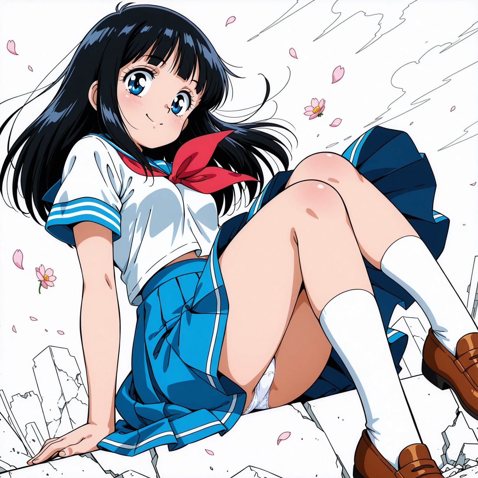 セーラー服の少女