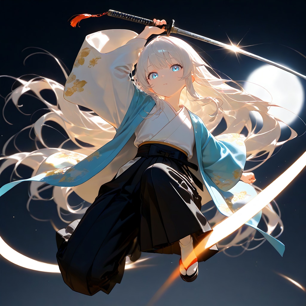 Arc Beneath the Moon / 月下を裂く軌跡